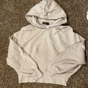 Amiri cream colored cropped hoody. Size is small petite. No stains or rips.